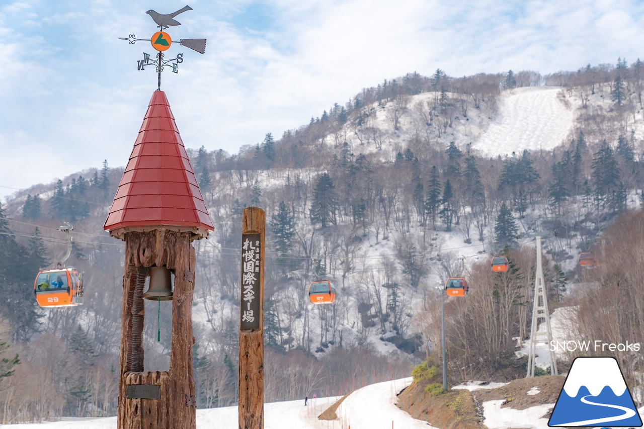 札幌国際スキー場｜2023・ゴールデンウィークがスタート！心配された雪ですが…。大丈夫、ちゃんと残ってくれました(^_-)-☆